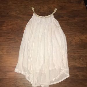 Beachy white dress
